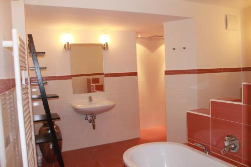 Phòng tắm tại Starapartments