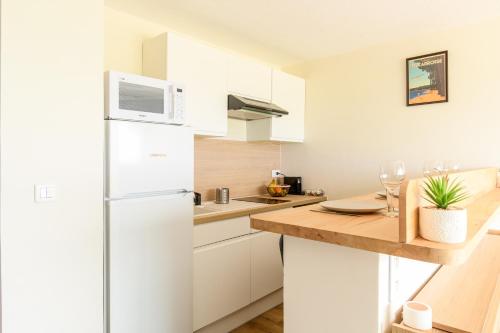 Dapur atau dapur kecil di --Aux portes de l'océan-- Première ligne vue imprenable Biscarrosse-Plage