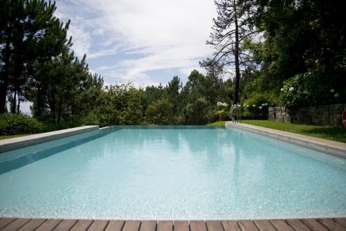 Het zwembad bij of vlak bij Quinta de Valverde