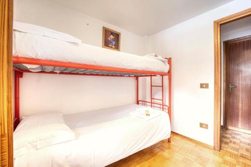 Ένα ή περισσότερα κρεβάτια σε δωμάτιο στο Incanto Walser Apartments Piazza