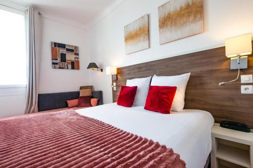 Letto o letti in una camera di La Villa Andry