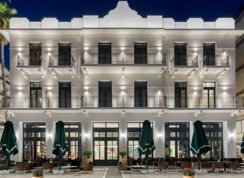 a rendering of the exterior of a hotel at Grand Hotel Kalamata in Kalamata
