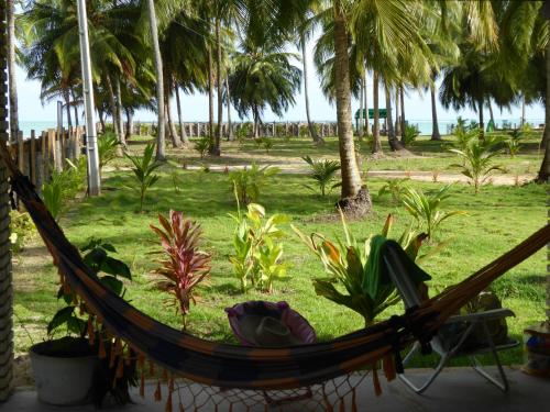 Taman di luar Pousada e Restaurante Encanto das Águas