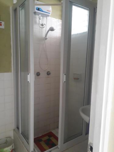 Un baño de Seacastle Deluxe Studio