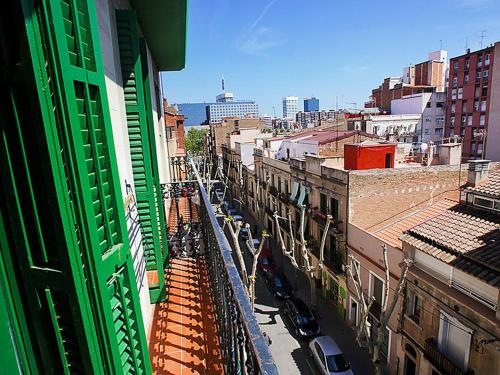 The Sants's balcony