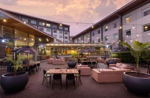 Restaurace v ubytování Novotel Auckland Ellerslie