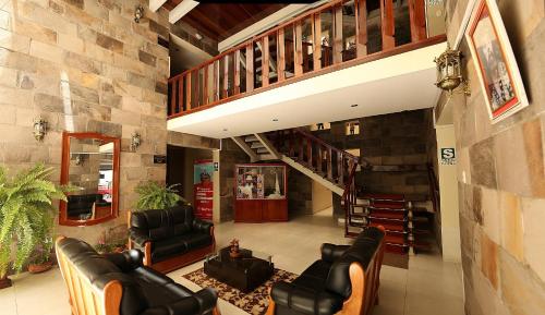 Zona de estar de Hotel Rivera