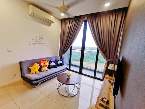 Posezení v ubytování Legoland -Happy Starlight Suite-2B2R, 8pax -lakeview