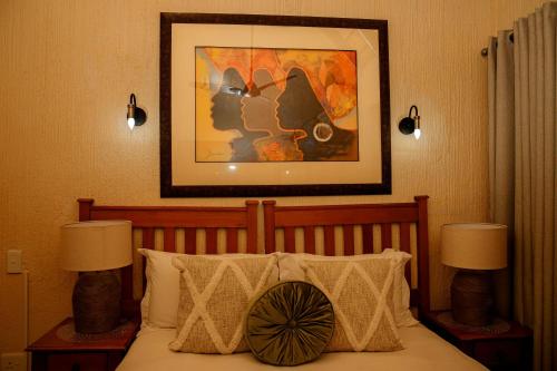 Katil atau katil-katil dalam bilik di INYAMATANE LUXURY LODGES at Kruger Park Lodge
