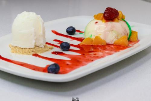 Ateriointia guesthousessa tai sen lähistöllä