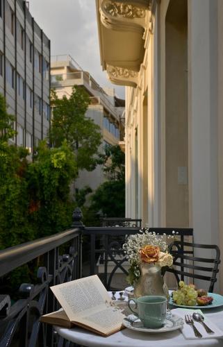 Balcone o terrazza di ATHINAIDOS QUARTERS by K&K