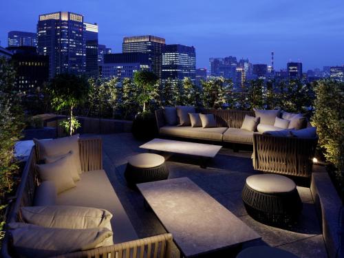 Posezení v ubytování Palace Hotel Tokyo