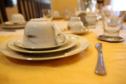 Kohvi ja tee valmistamise võimalus majutusasutuses Art Lincoln