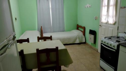 Η κουζίνα ή μικρή κουζίνα στο Hotel de Campo