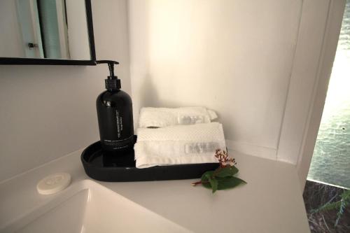 Ένα μπάνιο στο Stoney Creek Cottage