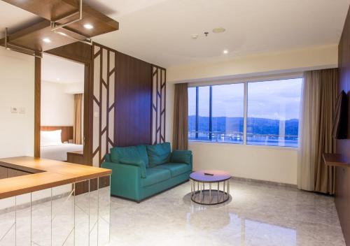 Гостиная зона в Hotel Santika Premiere Ambon