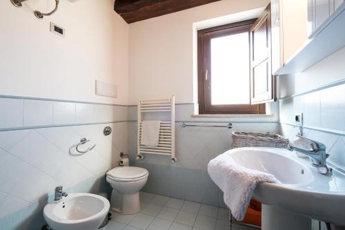 Koupelna v ubytování La Terrazza di Massimo