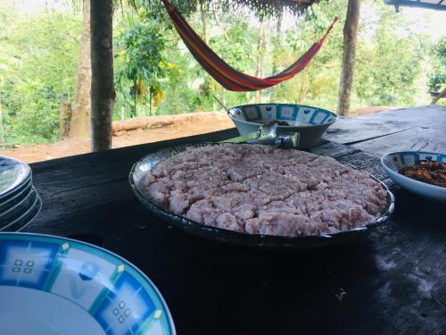 Mad i villaen eller i nærheden