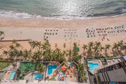 วิวสระว่ายน้ำที่ Costa Mar Recife Hotel by Atlantica หรือบริเวณใกล้เคียง