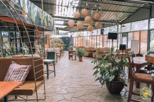 Posezení v ubytování Sochati Casa Resort