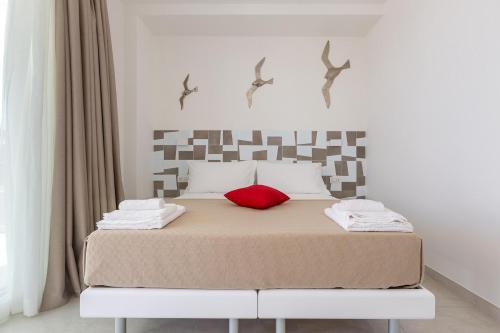 Posteľ alebo postele v izbe v ubytovaní Stella del Mare Rooms