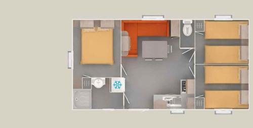 Gallery image of Camping le Moulin de David -Gaugeac Monpazier 24540 - Cabane -Mobil-home 3 et 2 chambres in Gaugeac