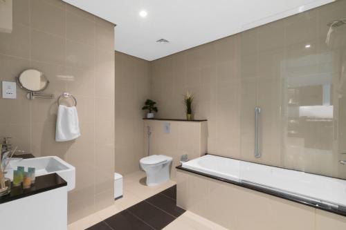 Koupelna v ubytování The Smart Concierge - Cour Jardin