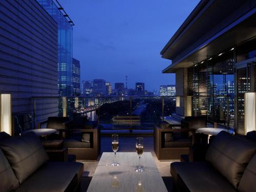 Posezení v ubytování Palace Hotel Tokyo