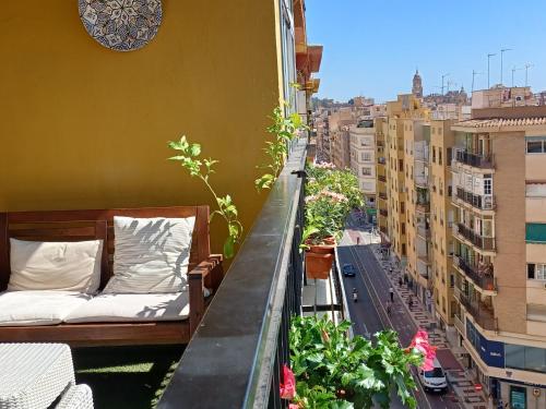 Μπαλκόνι ή βεράντα στο Sun And Chic Malaga
