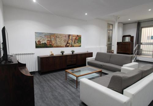 A seating area at TREND APARTMENTS
