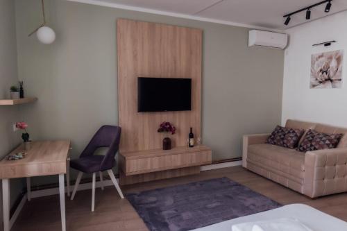 TV a/nebo společenská místnost v ubytování La Casa 1