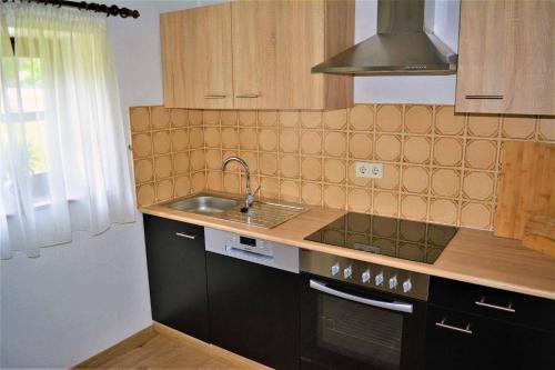 Dapur atau dapur kecil di Feriendorf Büchelberg