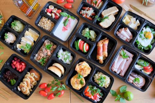 Jídlo v apartmánu nebo okolí