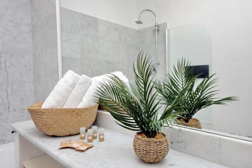 Baðherbergi á Tiberina