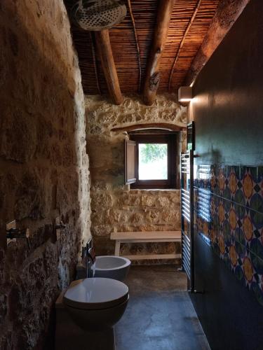Koupelna v ubytování Casa Cipampini