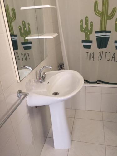 Koupelna v ubytování Apartamentos Presidente