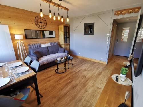 Studio cabine 4 pers près pistes, wifi, parking - FR-1-598-34