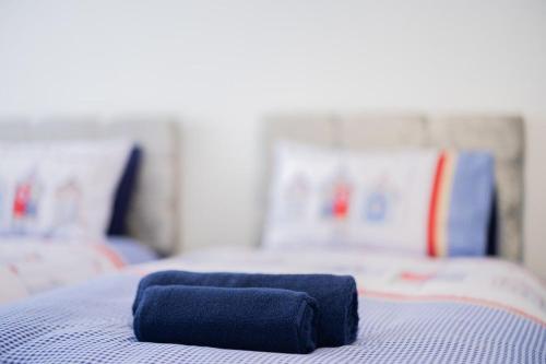 Cleethorpes Holiday Home SLEEPS 6にあるベッド