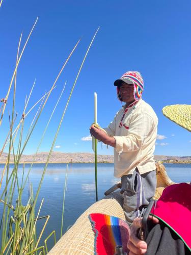 Majutusasutuse Uros Utasa Lodge külastajad