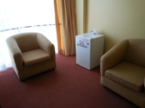 Posezení v ubytování Hotel San Felipe Suites
