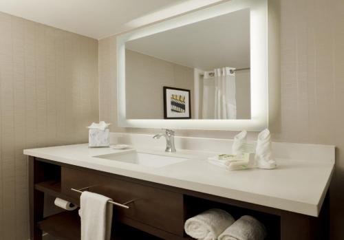 A bathroom at Holiday Inn San Antonio-Riverwalk, an IHG Hotel