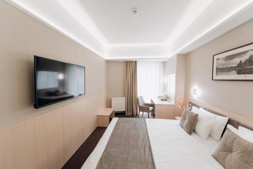 Nota Bene Hotel & Restaurantにあるテレビまたはエンターテインメントセンター