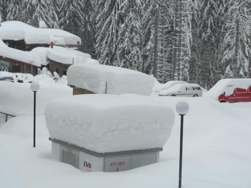 Το Ski & Holiday Apartments in Pamporovo τον χειμώνα