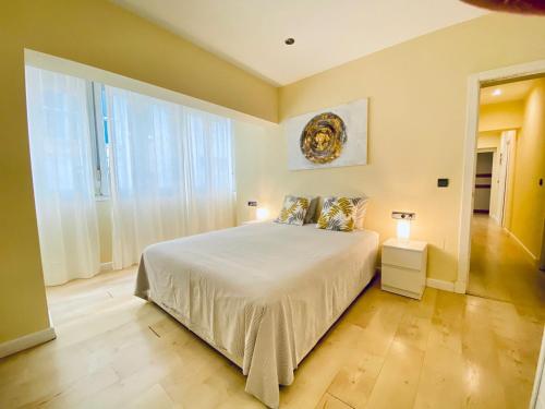 Posteľ alebo postele v izbe v ubytovaní Bright Beach House Grupo AC Gestion