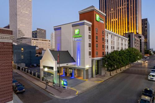 a rendering of a hotel in a city at Holiday Inn Express New Orleans Downtown, an IHG Hotel in New Orleans