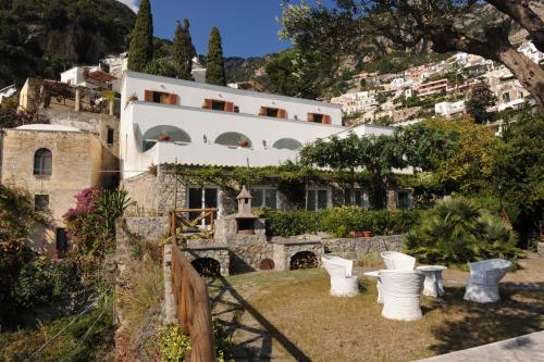 a house on the side of a mountain at Hotel Dimora Fornillo in Positano