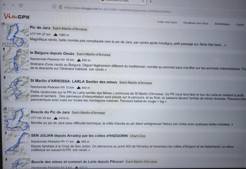 a screenshot of a document on a computer screen at Gîte Xuritenborda 7 personnes avec vue exceptionnelle sur les montagnes basque, Lits 180 King Size in Ossès