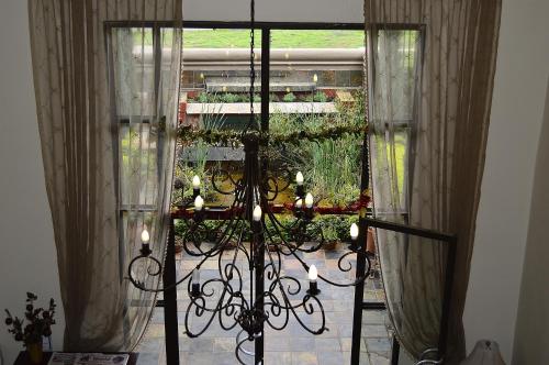 Balkoni atau teres di Constantia Manor Guest House