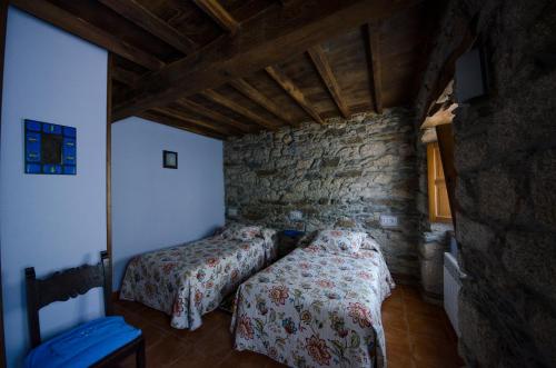 Postel nebo postele na pokoji v ubytování A Casua