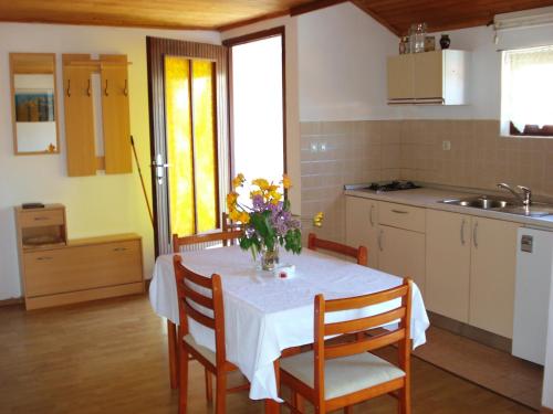 Kuchyňa alebo kuchynka v ubytovaní Apartments by the sea Zaglav, Dugi otok - 8191